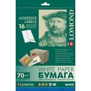 Наклейки А4 16-дел. (105,0мм х 37,0мм).Univ.50л.2100125 фото