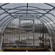 Теплица под поликарбонат Урожай Элит Абсолют 3х12 м (Трубный профиль из оцинкованной стали 0,8 мм) фото