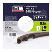 Уплотнитель D - профиль чёрный (40 m. x 14 mm. x 12 mm,) “TYTAN“ С-000176969 фотография