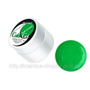 Цветной УФ-гель (люминесцентный, Нежно-зеленый, Soft Green), 7,5 г фото