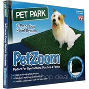 Туалет в виде газона для домашних животных Pet Zoom Pet park фотография