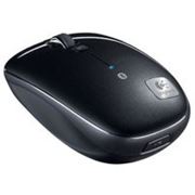 Мышь беспроводная Logitech Bluetooth M555b, лазерная, 1000dpi, 4 кнопки + скролл, мини, BT, черный, 910-001267