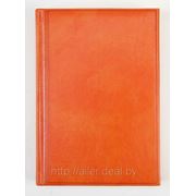 Ежедневник датированный на 2014 год Универсал, 14,5х20,6см, Мадера оранжевый фотография