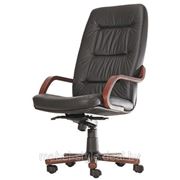 Кресло СЕНАТОР Extra для руководителя, офиса и дома, SENATOR Extra в коже SPLIT фотография