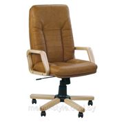 Кресло ТАНГО экстра в Lux коже для работы в офисе и дома, купить стул TANGO Extra кожа LE фото