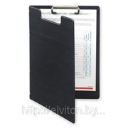Папка-планшет A4 ПВХ “BANTEX“ со створкой (верхний зажим) фото