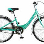 Велосипед NOVATRACK 24" ANCONA, алюм.рама 12", зелёный, 3-скор, Shimano NEXUS, пер.торм. V-br 124585