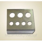 Подставка под колпачки для краски, нерж. сталь фото