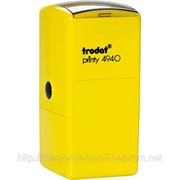 Печать Тродат 4940 жёлтая + клише фотография