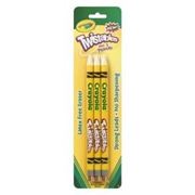 3 простых механических карандаша HB с ластиками, Crayola