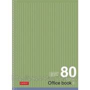 Тетрадь А4 80л. клет. спир.“Expert Office Book2» перф.4отв., ассорти фотография