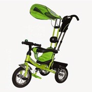 Велосипед 3-х колесный Mini Trike надувные (зеленый) фото