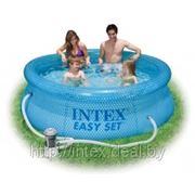 Intex 54912 Надувной бассейн INTEX EASY SET POOL 244x76 см с фильтрующим насосом фото