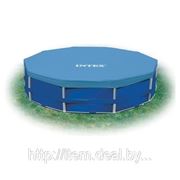 INTEX 58411 Тент крышка для каркасных бассейнов d- 366 см фото