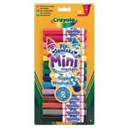 14 мини маркеров легко смываемых, Crayola фото