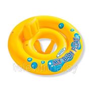 Надувной детский круг-ходунки “My baby Float“ Intex 59574 67см фото