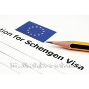 Однократная Шенген виза Литовская фото