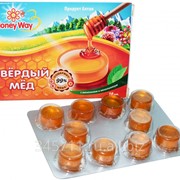HoneyWay® твердый мёд с ментолом и эвкалиптовым маслом фото