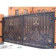Кованые ворота в Молодечно,Минске,Сморгони фото