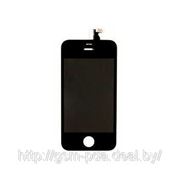 Замена дисплейного модуля с сенсорным стеклом в сборе в Apple iPhone 4 (цвет - черный, оригинал) фотография
