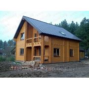 Строительство деревянных домов и коттеджей фото