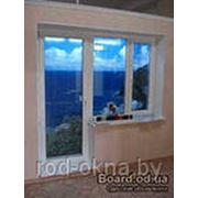 Окно ПВХ пластиковое + балконная дверь фотография