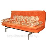Диван-кровать S136-03 оранжевый 2068-13+А-3 фото
