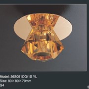 Светильник точечный, встраиваемый галогенный Пр. TINKO 36091-1S CG YL фото