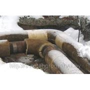 Диагностирование трубопроводов пара и горячей воды, тепловые сети фото