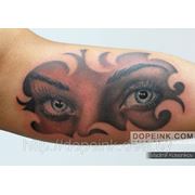 Татуировка Глаза (1 сеанс) фото
