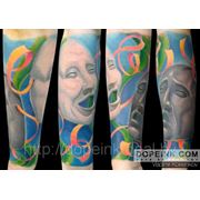 Татуировка Маски (4 сеанса) фото