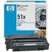 Заправка картриджа Hewlett-Packard Q7551X фото