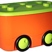 Ящик для игрушек МОБИ Оранжевый 415x320x600 3шт./уп.