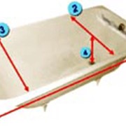 Установка акрилового вкладыша, Реставрация ванн акриловым вкладышем, ванна в ванну фото