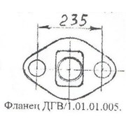 Фланец ДГВ 1.01.01.005