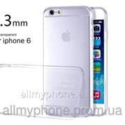 Чехол для Apple iPhone 6 силиконовый 0,3 мм White