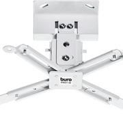 Кронштейн для проектора Buro PR07-W белый макс.12кг потолочный поворот и наклон фото