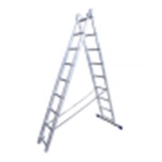 Лестница алюминиевая 2-х-секционная универсальная AL209 (253/421 см) STAIRS фото