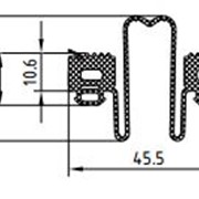 Профиль резиновый с улучшеной защитой от проникновения влаги ТПУ-60501 фотография