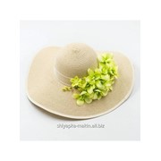 Летняя широкополая шляпа с цветами Оrxideya