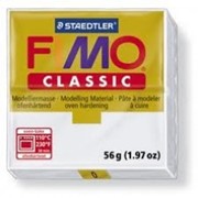 Полимерная глина FIMO Classic №0 (белый) 56г. фото