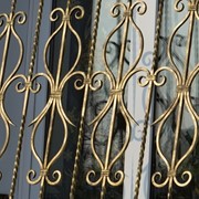 Металлические решетки на окна фото