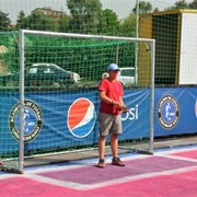 Футбольные ворота Poarta fotbal/ handbal din otel фотография