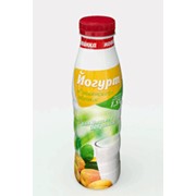 Йогурт Славянский персик с массовой долей жира 1,5%