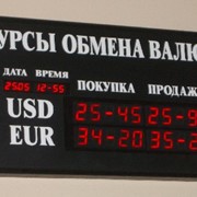 Табло курсов валют Exo-2xLED2-130R фото