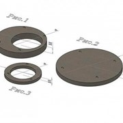 Плита колодца фото