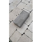 Плитка тротуарная Кирпичик Серый
