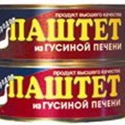 Паштет гусиная печень «ОПК»ТМ, по 240г, по 100 г от изготовителя Одесса фотография
