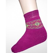 Шкарпетки зимові вишиті жіночі 3632 фото