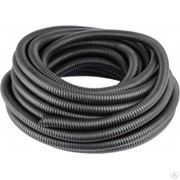 Металлорукав СВЕТОЗАР в ПВХ оболочке, степень защиты-IP65, диаметр 25мм, черный, 20м 60150-25-20 фото